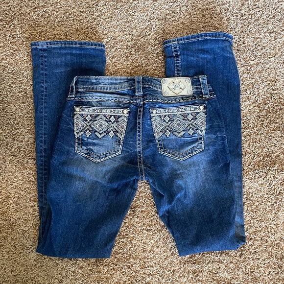 Miss Me Denim - Miss Me Denim Jeans with Embroidery